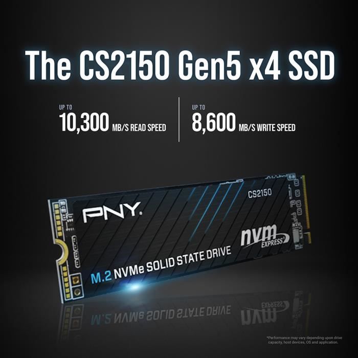 PNY - CS2150 1 TB - Disco rigido SSD interno - 1 TB - M.2