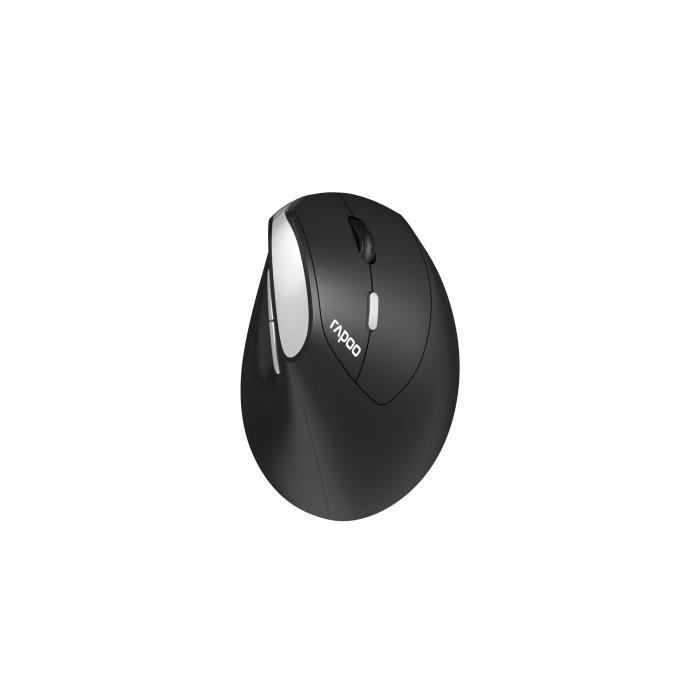 Mouse wireless - RAPOO - EV250 - Ergonomico - 1600 DPI - Clic silenzioso