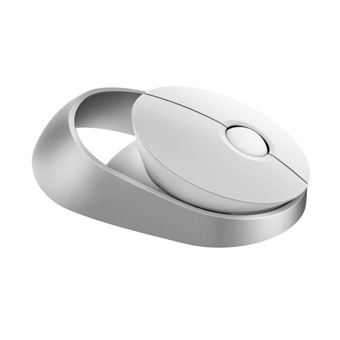 Mouse wireless - Ralemo - Air 1 - Bianco - Multimodale 2,4 GHz/Bluetooth - 1600 dpi