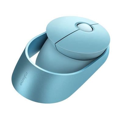 Mouse wireless - RAPOO - RAMELO AIR 1 - Blu - Silenzioso - Ricaricabile - Multimodale