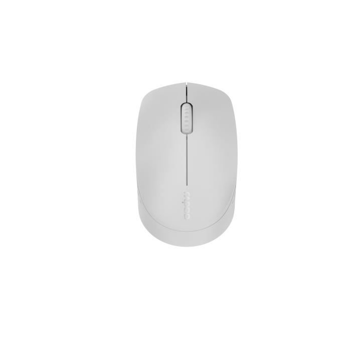 Mouse wireless - RAPOO - M100 Silent - Bianco - Silenzioso - Multimodale - 1000 dpi