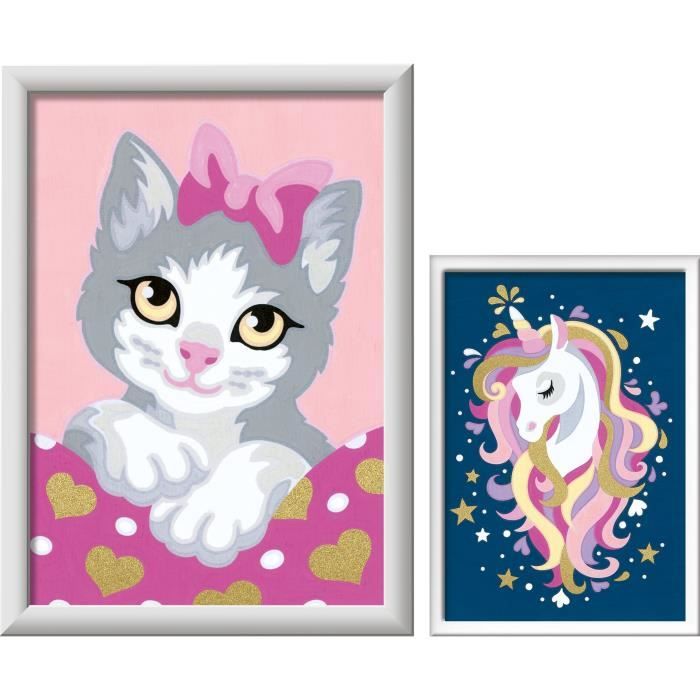 CreArt Atelier, Art Number, Creative Leisure, Dipingi con i numeri, Età 7+, 25574, Ravensburger