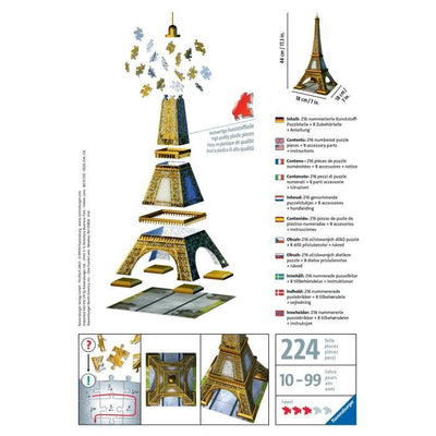 3D Puzzle - Torre Eiffel