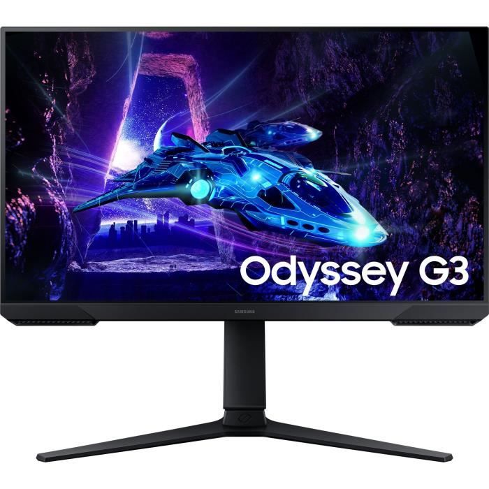 Schermo PC - SAMSUNG - ODYSSEY G3 G30D - 24 FHD - Pannello VA - 180Hz - 1ms - Pivot/Orientabile - 1 DP - Nero