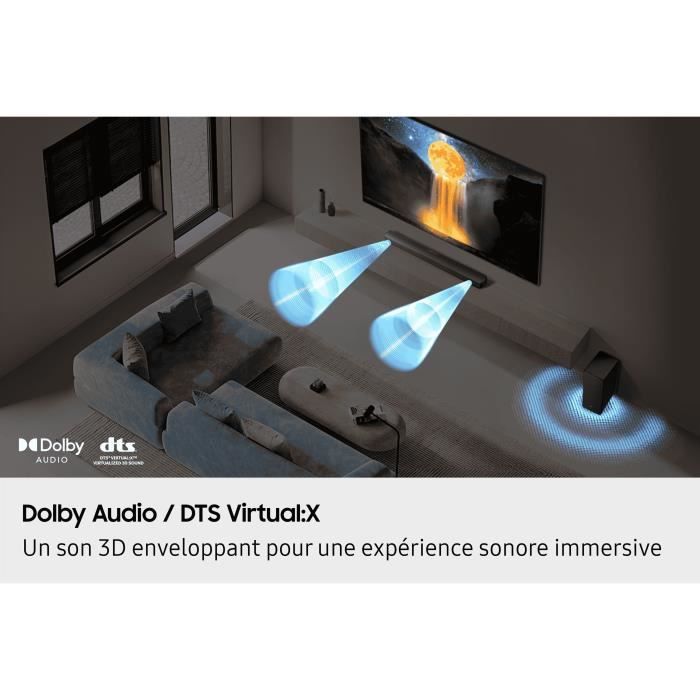 SAMSUNG HW-B66CF/XE - Soundbar serie 3.1ch - Subwoofer wireless da 6,5&