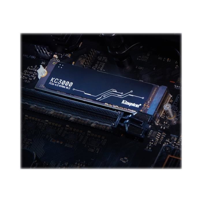 KINGSTON - SSD interno - KC3000 - 2048GB - M.2 NVMe (SKC3000D/2048G)