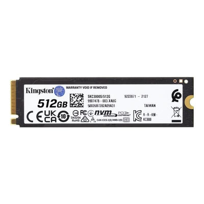 KINGSTON - SSD interno - KC3000 - 512GB - M.2 NVMe (SKC3000S/512G)