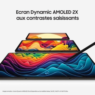 Tablet Touch - SAMSUNG - Galaxy Tab S9+ - 12.4 - RAM 12GB - 512 GB - Antracite - S Pen inclusa