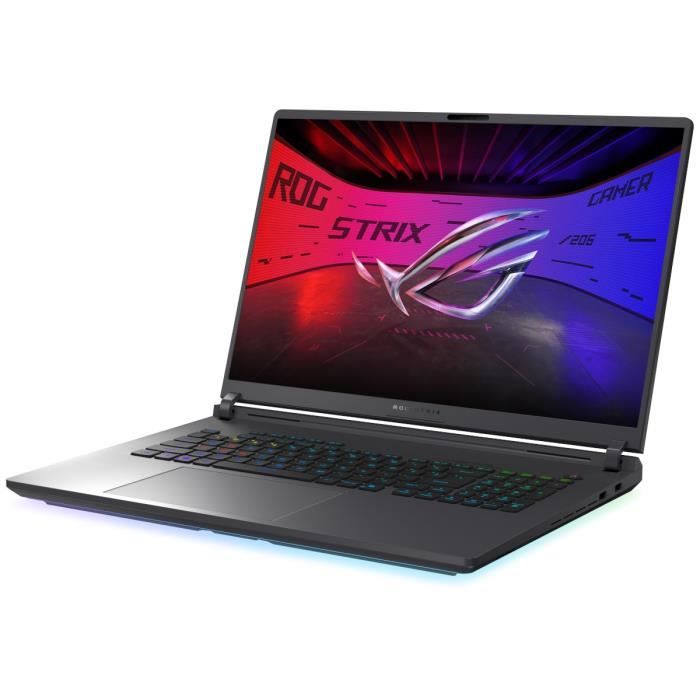 Computer portatile da gioco ASUS ROG Strix G18  Windows 11 - 18 WQXGA 240Hz - RTX 5080 16GB - Intel Core Ultra 9 275HX - 32GB RAM - 1TB SSD