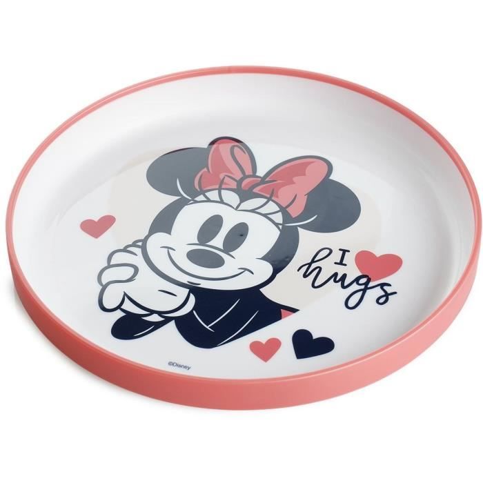 Confezione pasto THERMOBABY MINNIE 2a età - 3 piatti + una tazza + 1 cucchiaio