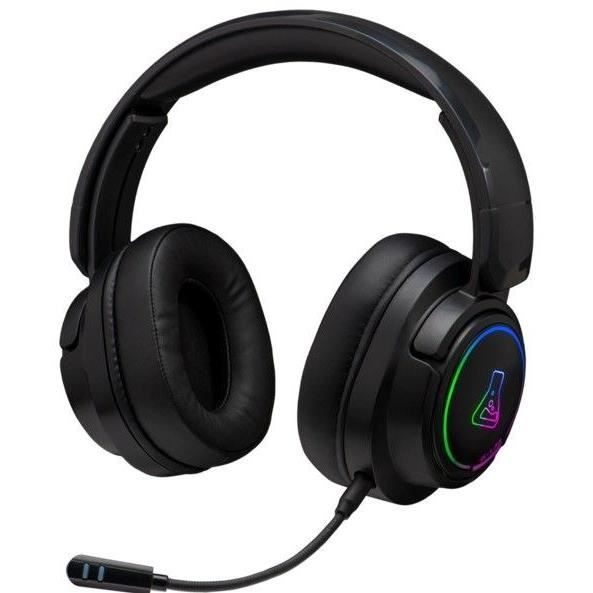 Cuffie da gioco wireless - The G-Lab - KORP IRIDIUM - Microfono - RGB - PC/PS4/Xbox One - Nero