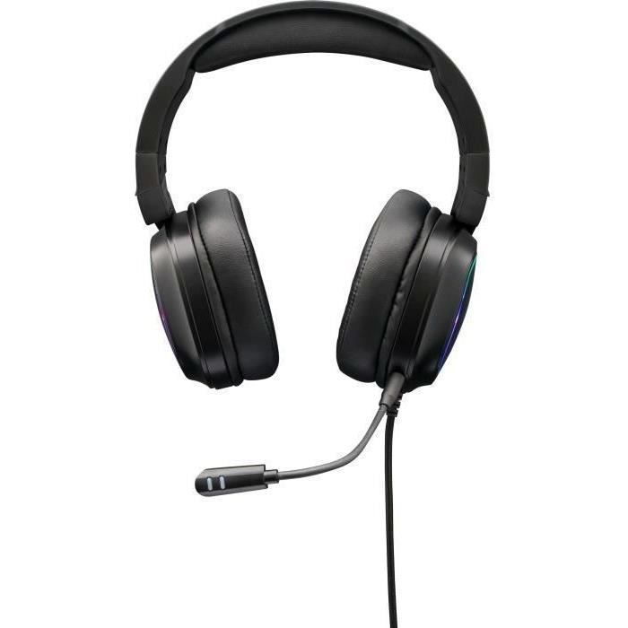 Casco da gioco rgb il g -lab - pc compatibile, ps4, xboxone - nero