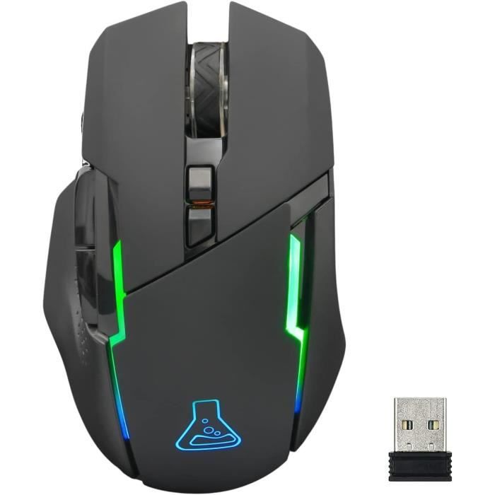 Mouse da gioco RGB wireless il g -lab 7200 dpi - nero