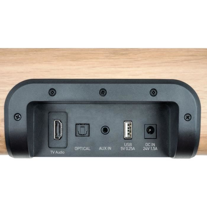 Soundbar Bluetooth THOMSON SB402BT - Bluetooth 5.0 - USB - Finitura legno