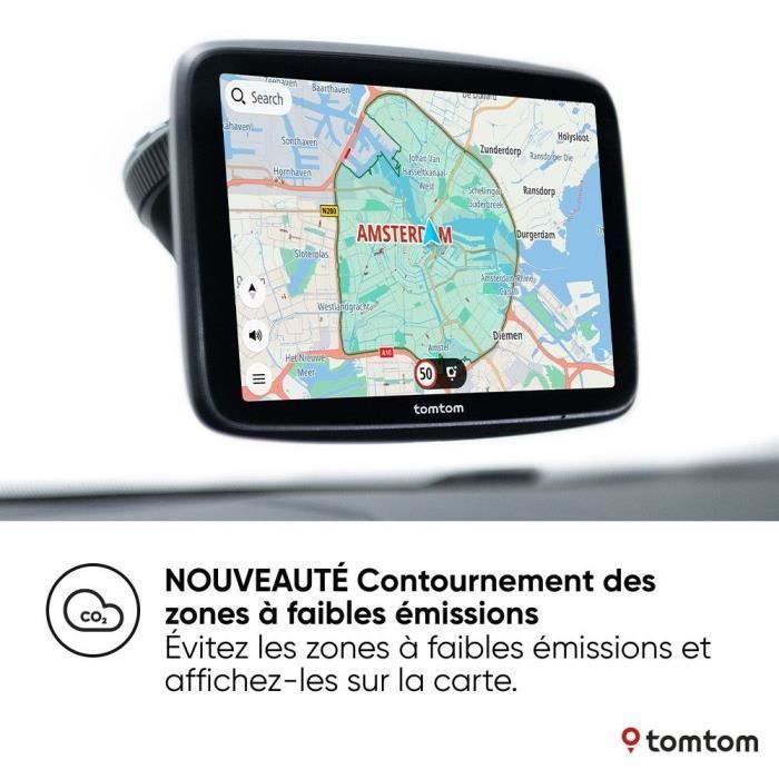 GPS automatico - TOM TOM - GO Superior - schermo HD 7 - Mappe del mondo - Aggiornamento Wi-Fi