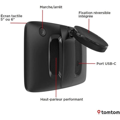 GPS - TOMTOM - GO Classic 5 EU 2a generazione - Mappe Europa, aggiornamenti, touch screen