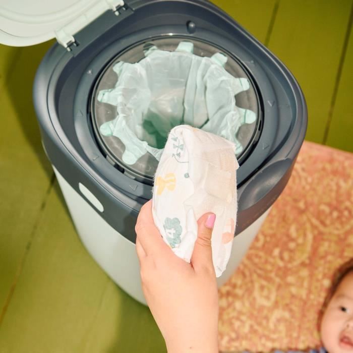 Contenitore per pannolini Twist & Click Tommee Tippee - Rosa