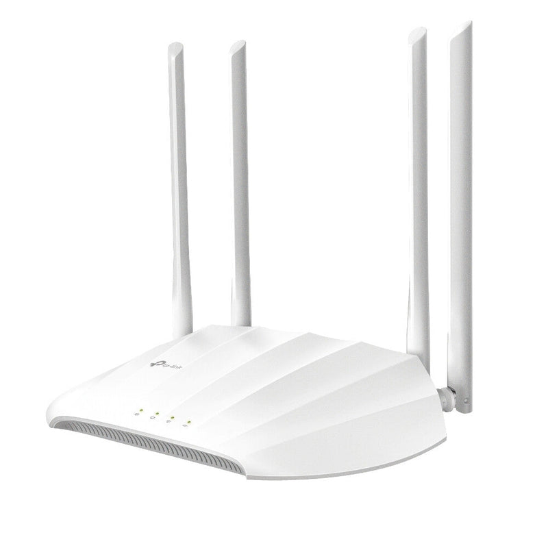TP-LINK Access Point Wi-Fi AC1200- 300 Mbps 2.4GHz + 867 Mbps 5GHz- 4 Fix Antennas- 1 Gigabit Port- Passive PoE