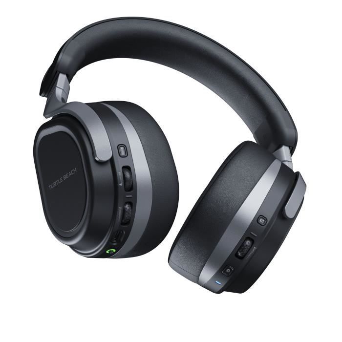 Cuffie da gioco wireless - Turtle Beach Stealth 700P (Gen3) - Nero - PS5, PS4, PC, cellulare, 60 mm, Bluetooth, 80 ore