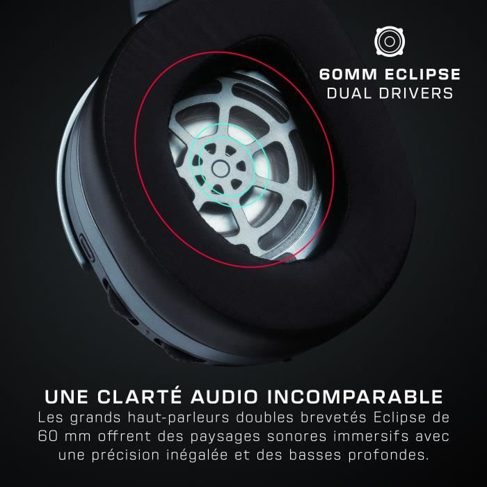 Cuffie da gioco wireless multipiattaforma - TURTLE BEACH - Stealth 700PC (Gen3) - Nero