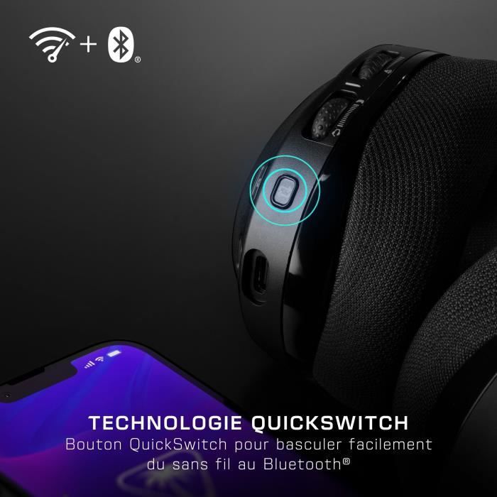 Cuffie da gioco wireless multipiattaforma - TURTLE BEACH - Stealth 600 PC (Gen 3) - Nero