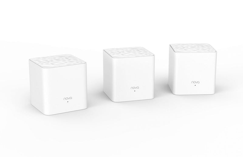 Tenda MESH WIFI nova MW3 3pack - 5GHz 867Mbps- 2.4GHz 300Mbps- 3P LAN Giga- BF & MU-MIMO