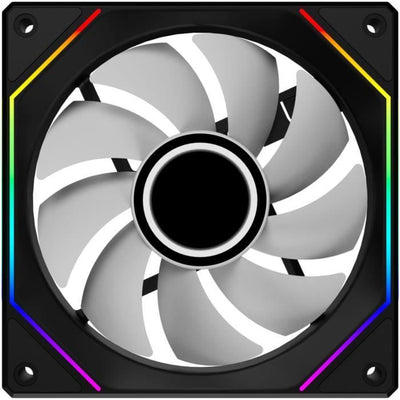 Confezione da 3 ventole - XIGMATEK - Infinity G20A - 120 mm - LED ARGB - Nero