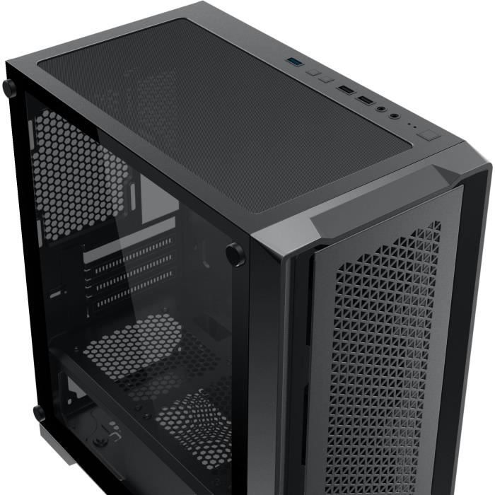 Case per PC senza alimentatore - XIGMATEK Lux M (nero) - Mini tower - Formato Micro-ATX
