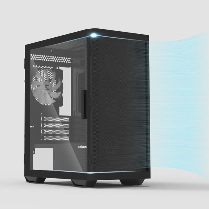 Case per PC senza alimentatore - ZALMAN M4 ARGB (Nero) - Tower medio - Formato M-ATX