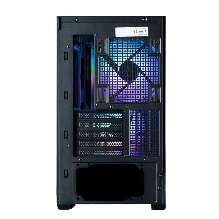 Case Mini Tower per PC senza alimentatore - ZALMAN P30 AIR (Nero) - Micro ATX/Mini-ITX - 3x140mm A-RGB - Mesh - USB-C/3.0/Audio HD