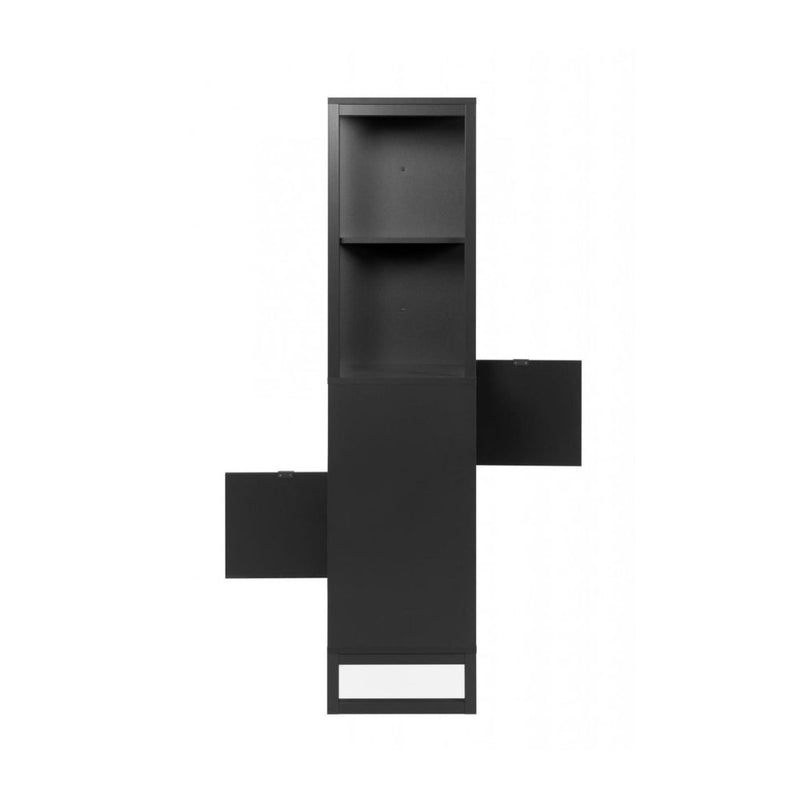 Credenza a giorno Sumatra20A antracite bifacciale