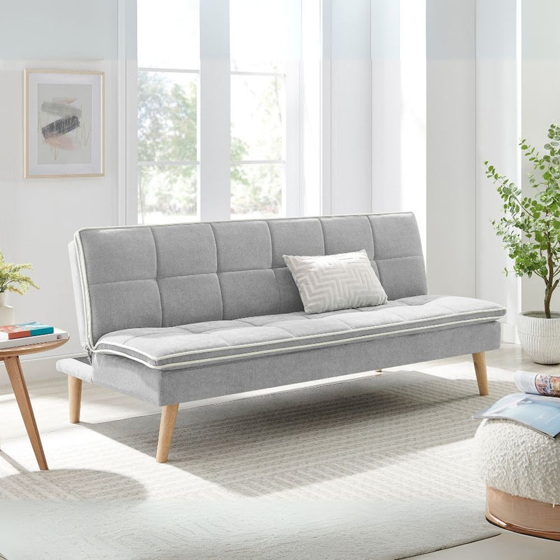 Divano letto Lunaria 3 posti colore grigio chiaro 22AQ11-25