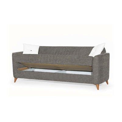 Divano letto Panama con contenitore beige Interno Base 215546