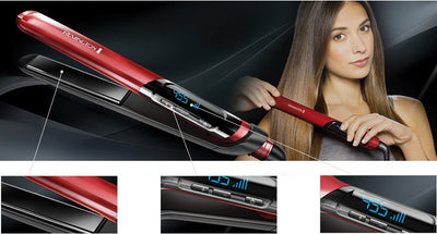 Remington S9600 Piastra per capelli Caldo Display lcd Filo 3 m Rosso