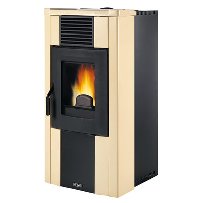 Dal Zotto Rita Elite Evo Stufa a Pellet Acciaio Pergamena A+