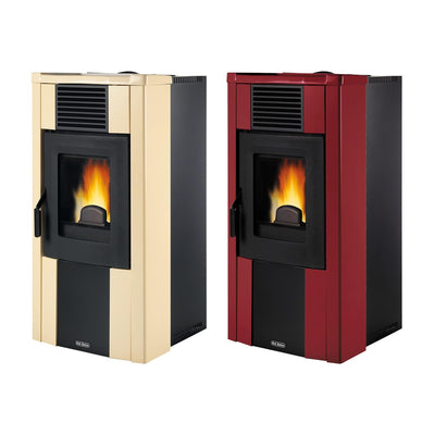Dal Zotto Rita Elite Evo Stufa a Pellet Acciaio Pergamena A+