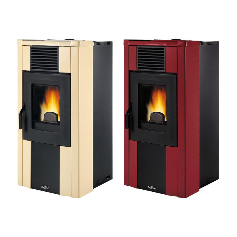 Dal Zotto Rita Elite Evo Stufa a Pellet Acciaio Pergamena A+