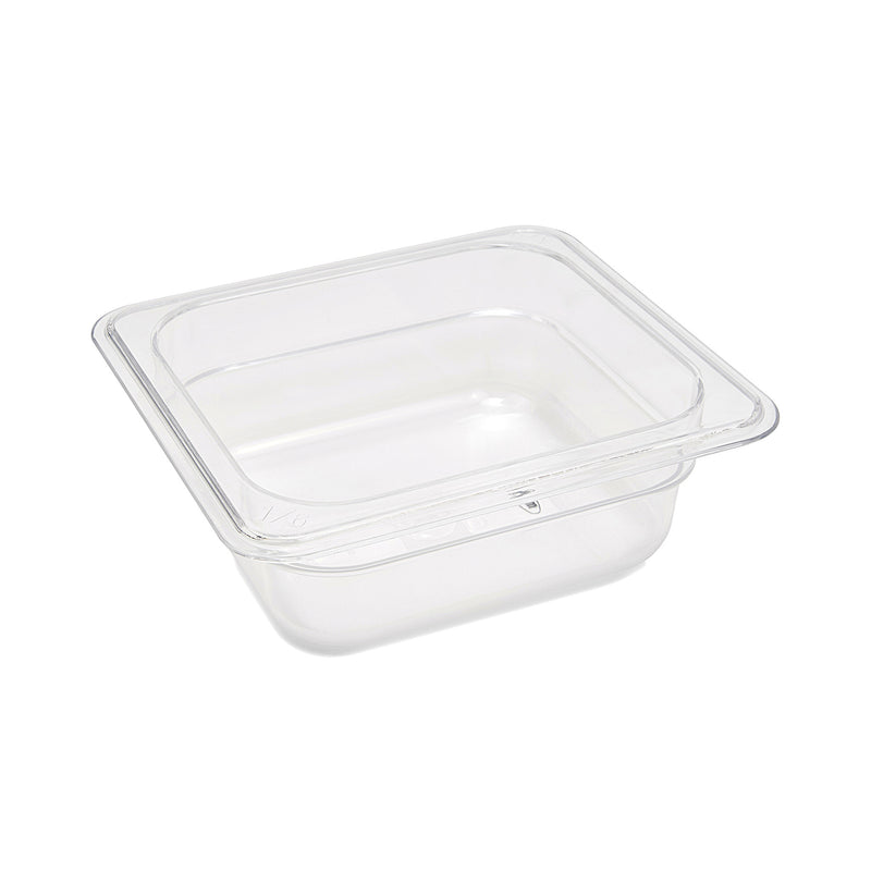 Contenitore Gastronorm - 1/6 GN - Profondità 6,5cm - Policarbonato