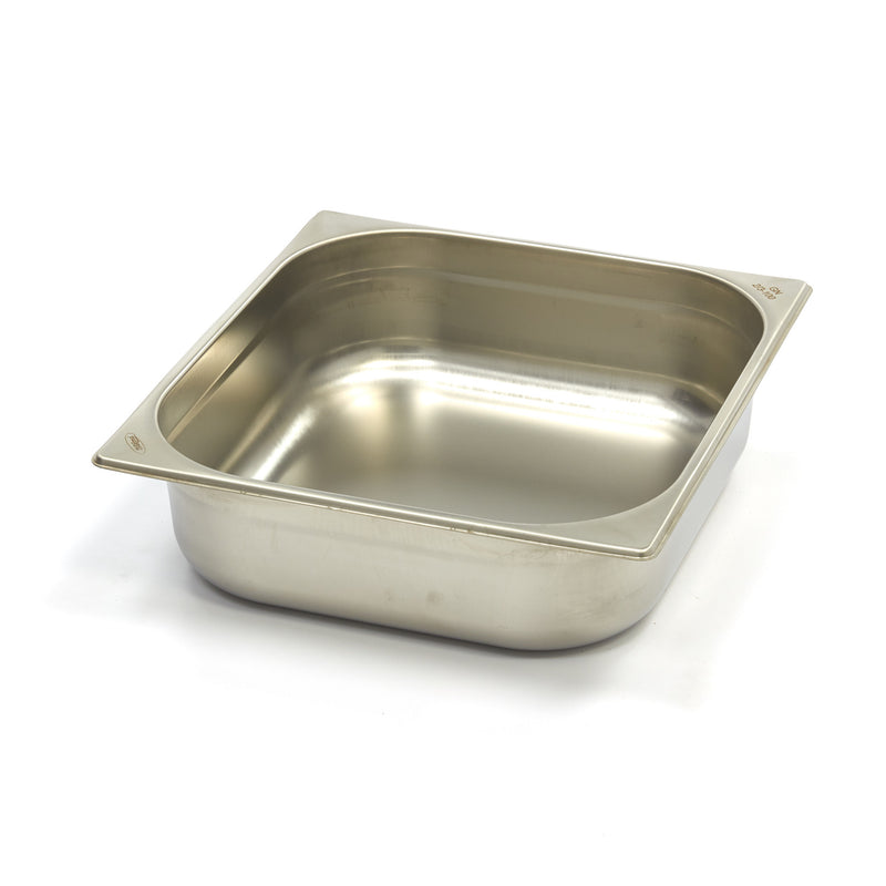 Contenitore Gastronorm - 2/3 GN - Profondità 10cm - Acciaio Inox
