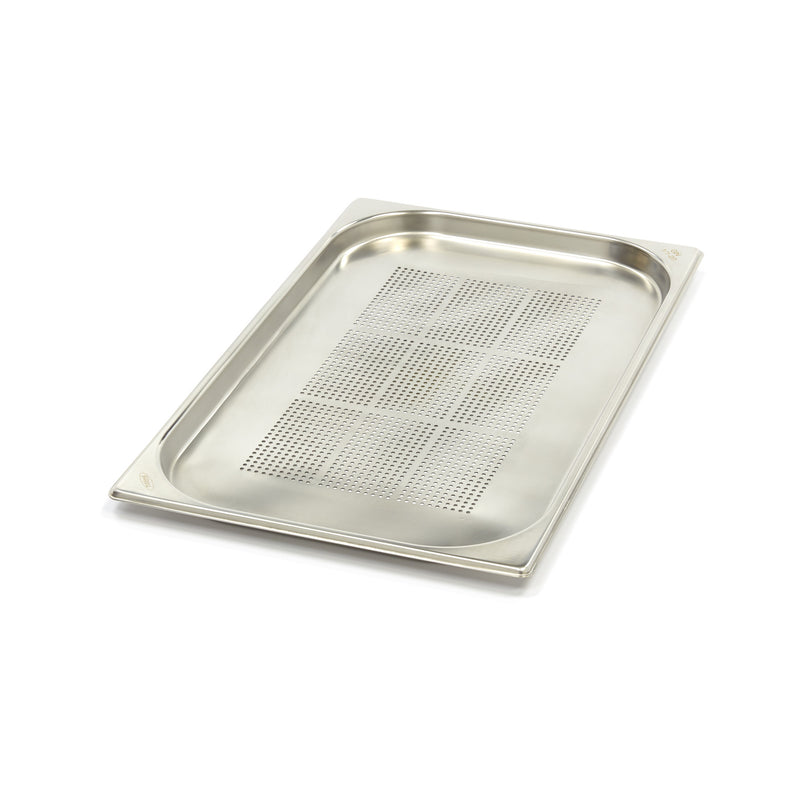 Contenitore Gastronorm - 1/1 GN - Profondità 2cm - Acciaio Inox - Forato