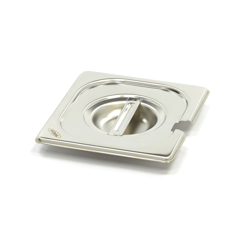 Coperchio Gastronorm - 1/6 GN - Acciaio Inox - con Incavo